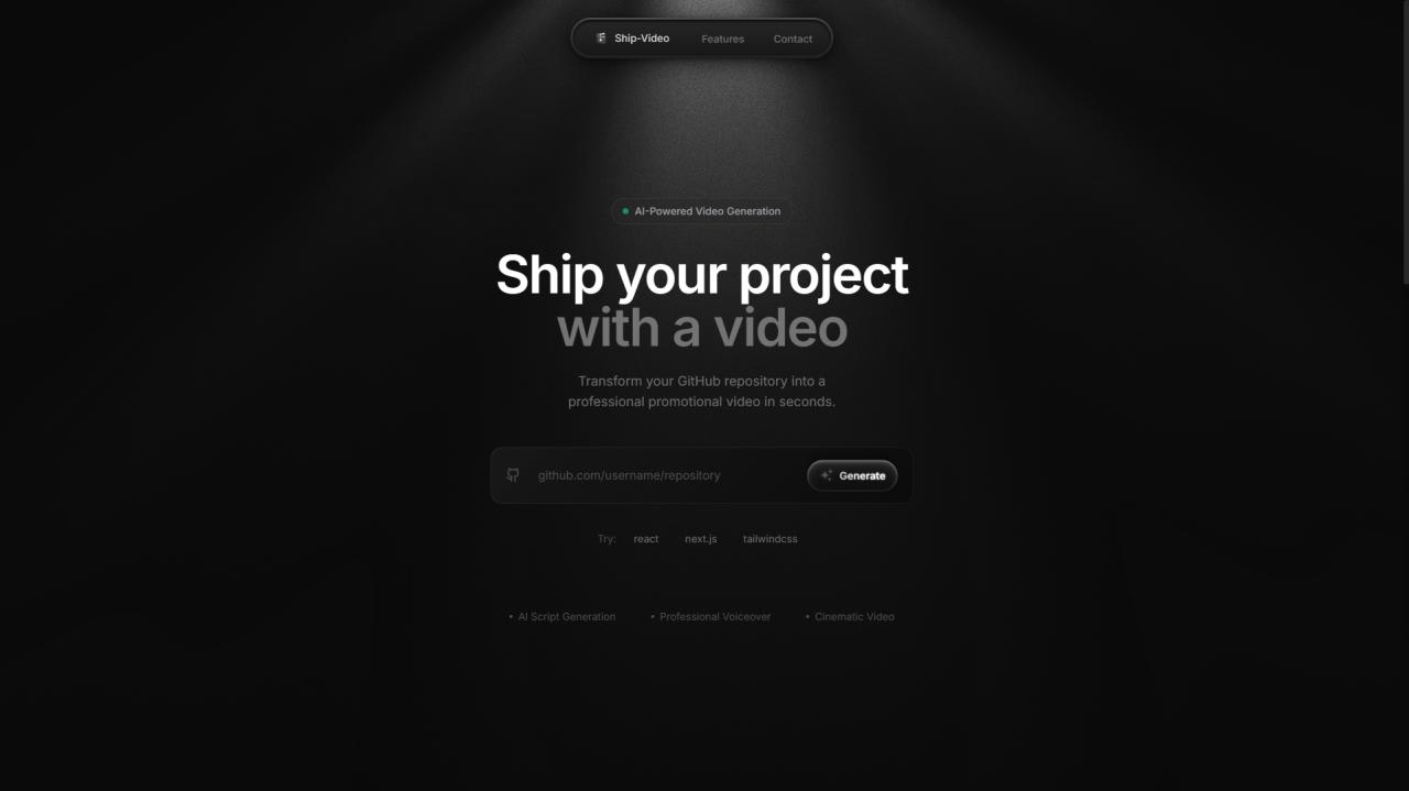 Ship-Video — 1
